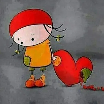 sad broken heart images